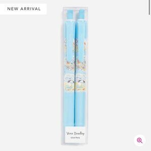 Vera Bradley Click Pens Beach Treasures Set of 2 NWT